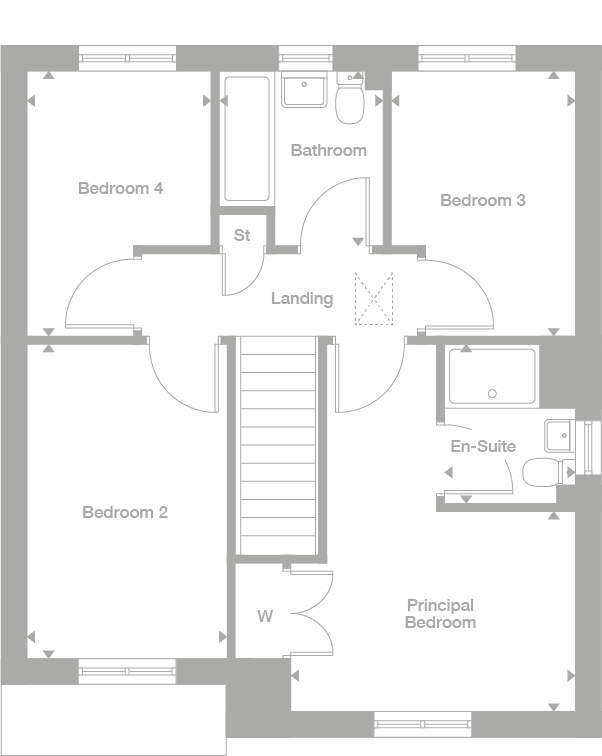 2D floor plan