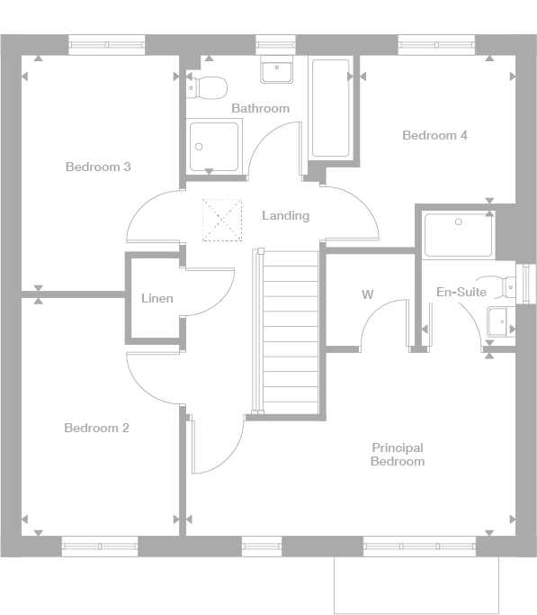 2D floor plan