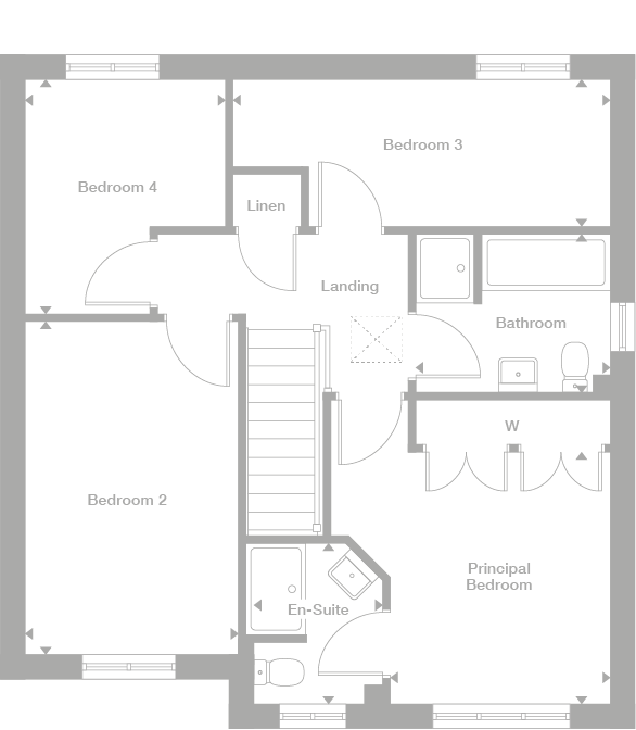 2D floor plan