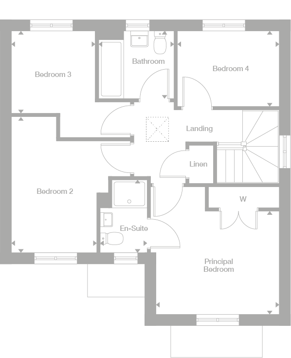 2D floor plan