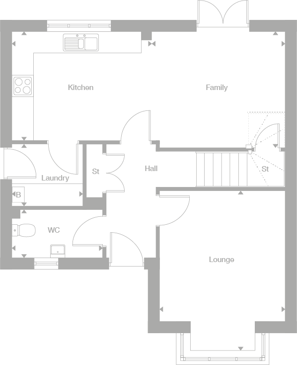 2D floor plan