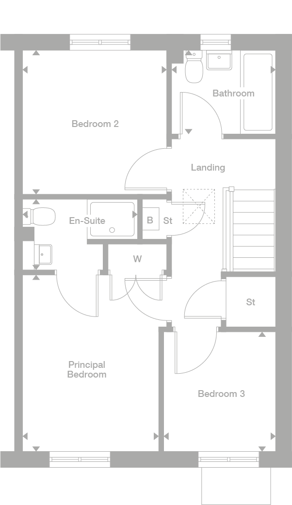 2D floor plan