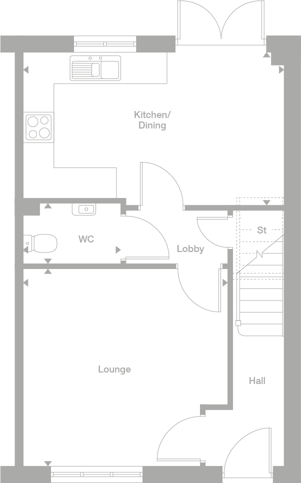 2D floor plan
