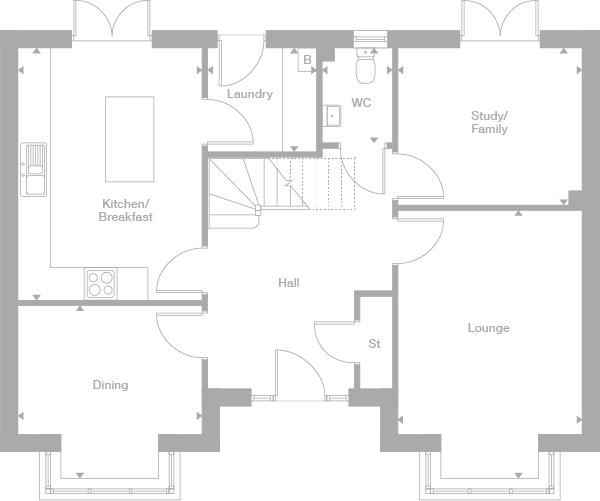 2D floor plan