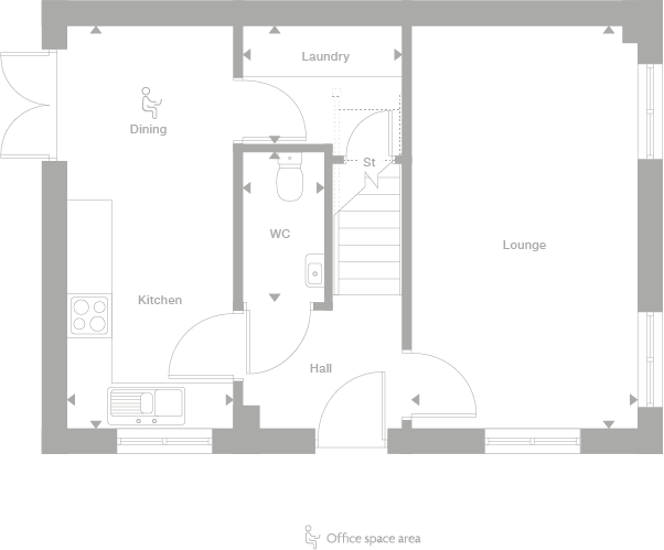 2D floor plan