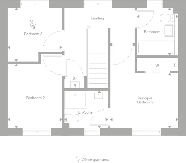 2D floor plan
