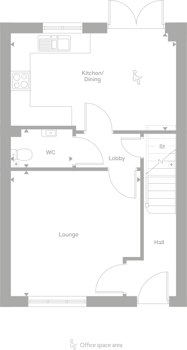 2D floor plan