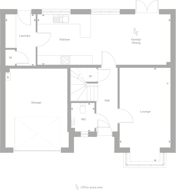 2D floor plan