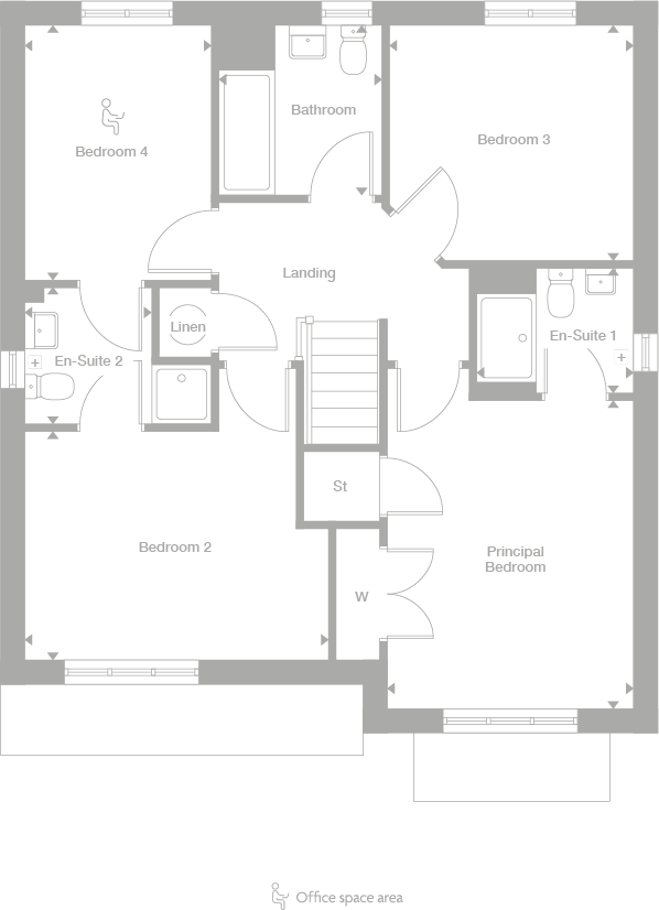 2D floor plan