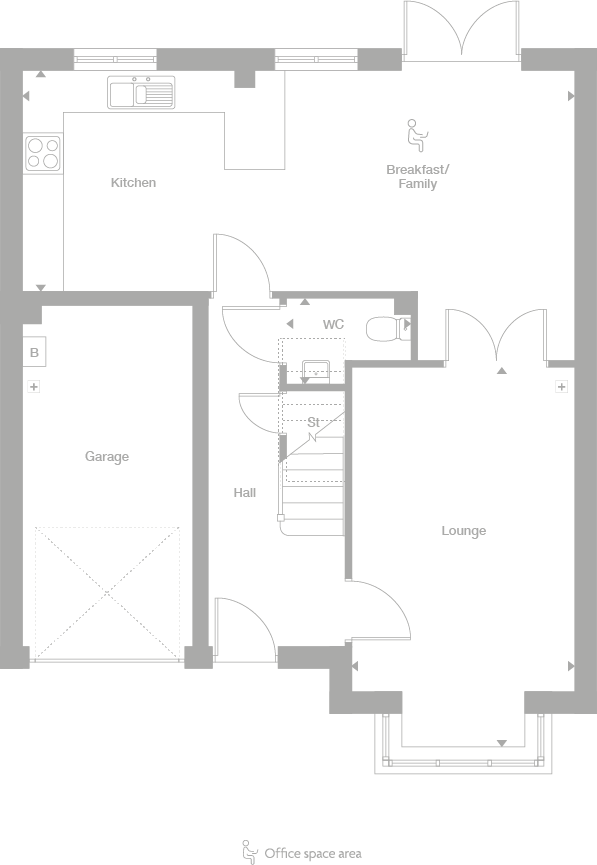 2D floor plan