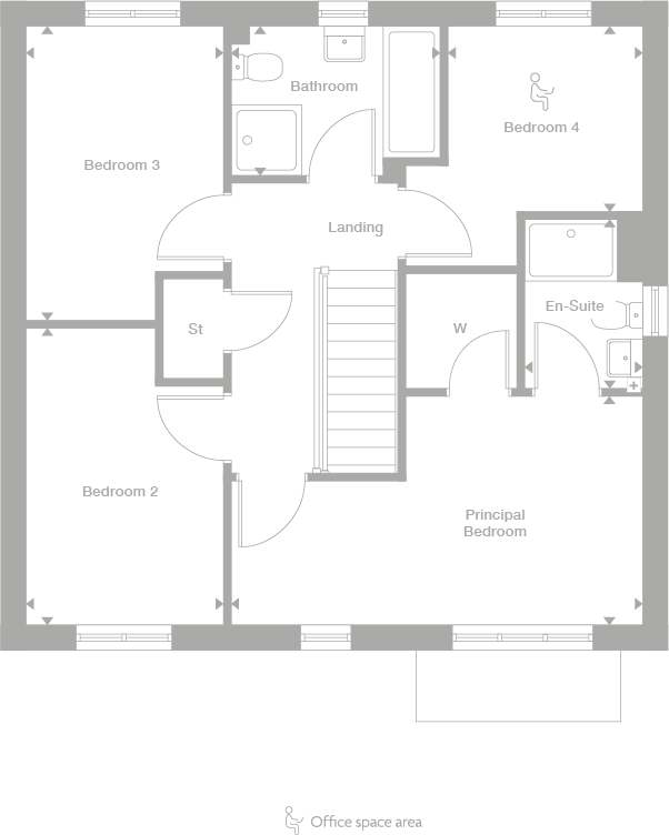 2D floor plan