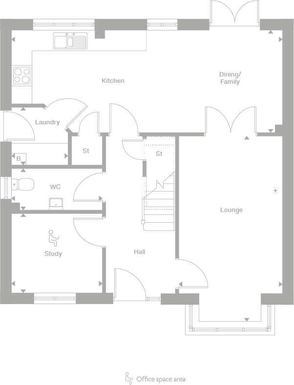 2D floor plan