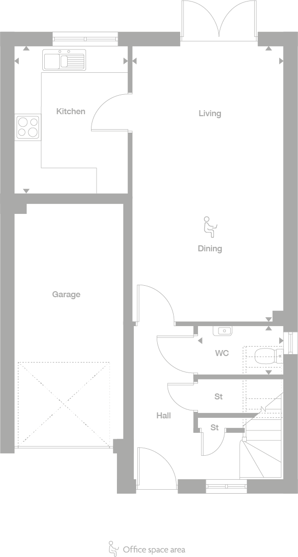 2D floor plan