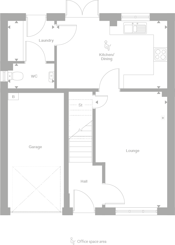 2D floor plan