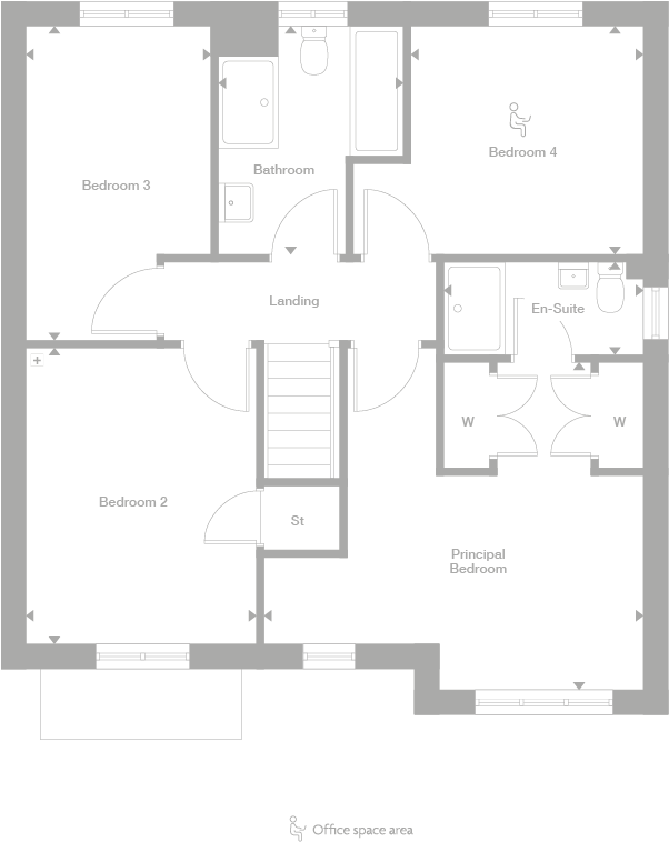 2D floor plan