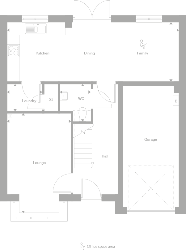 2D floor plan