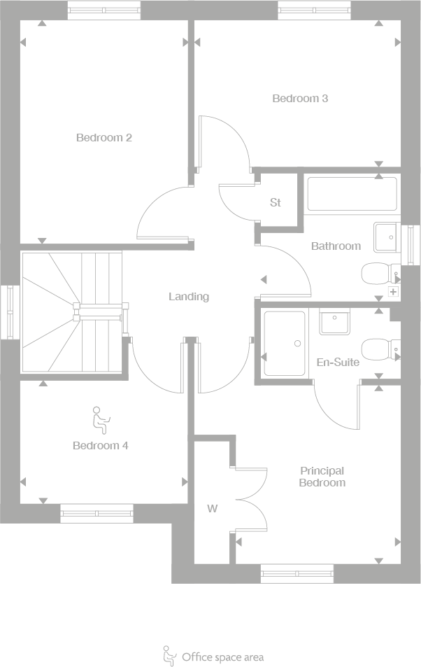 2D floor plan