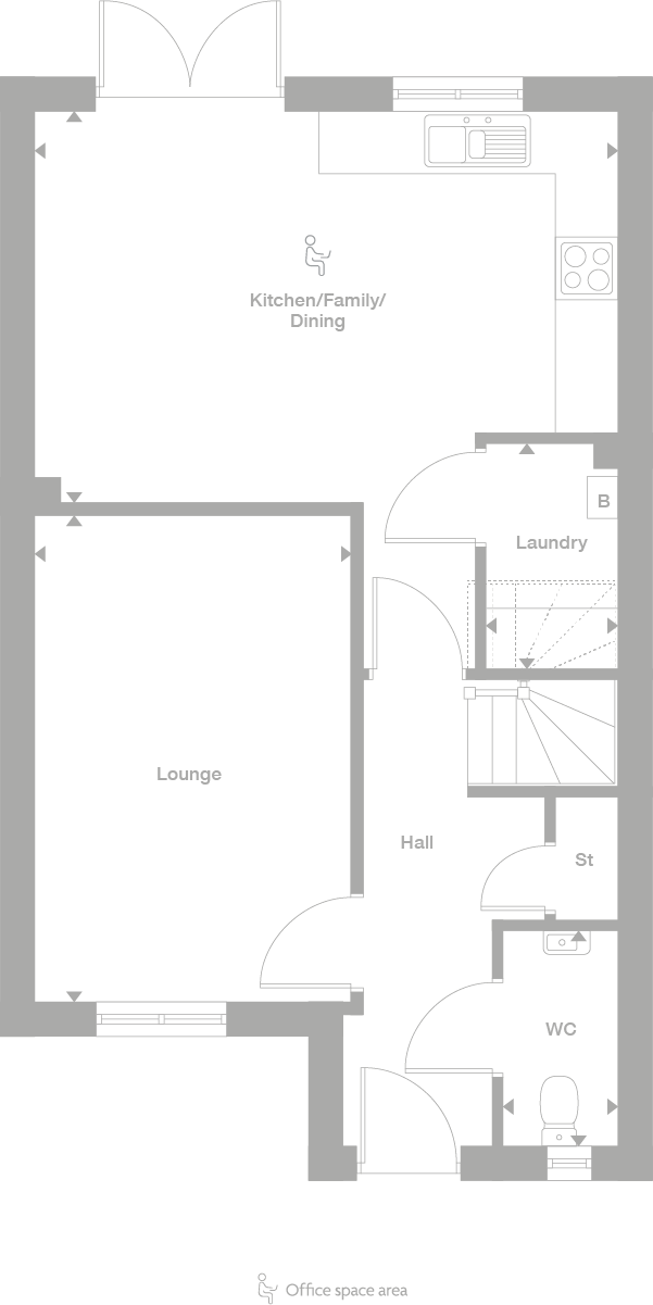 2D floor plan