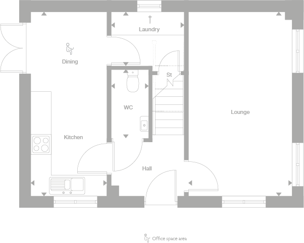 2D floor plan