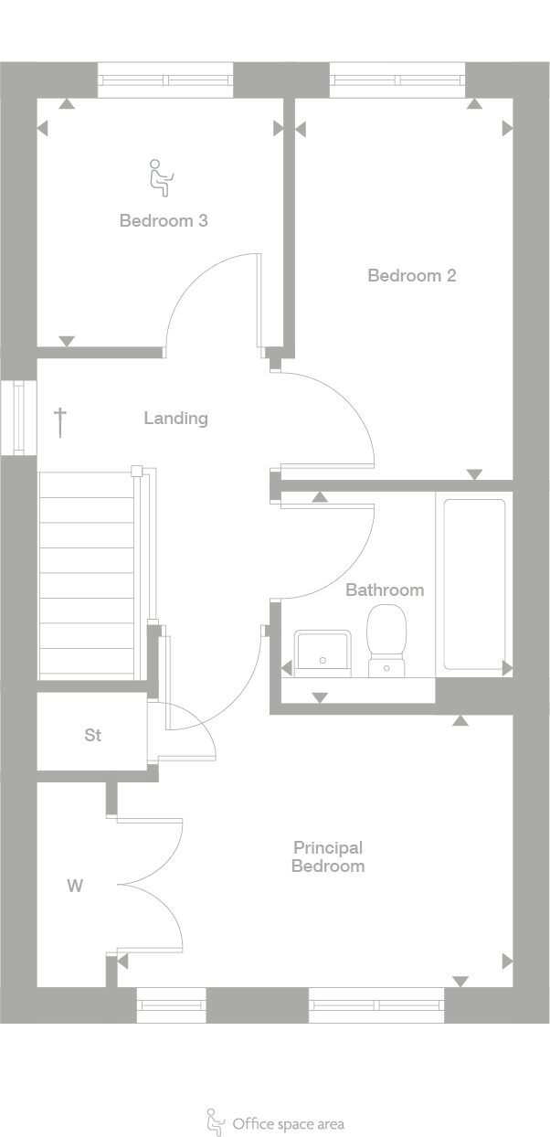 2D floor plan