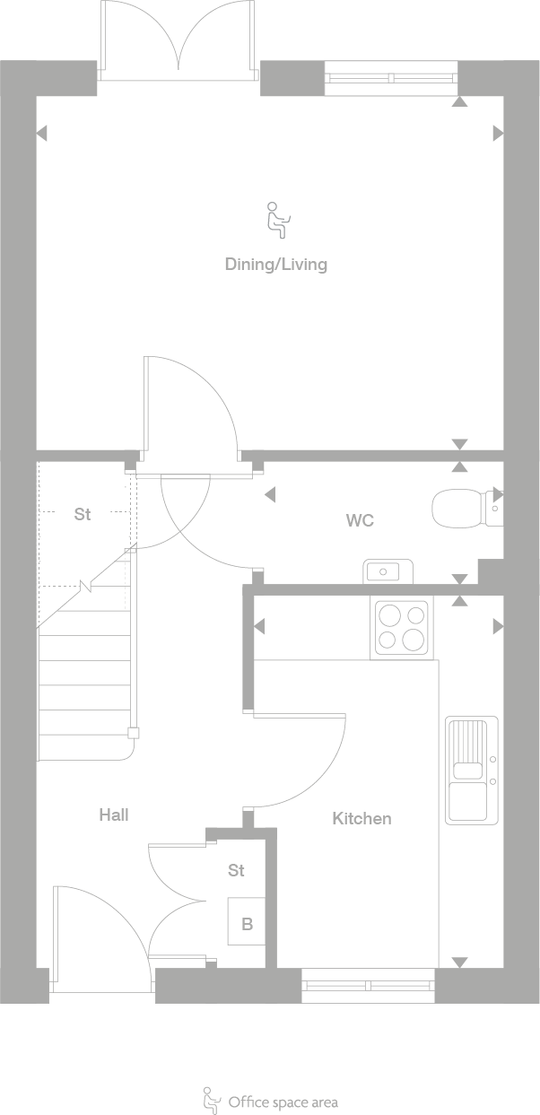2D floor plan