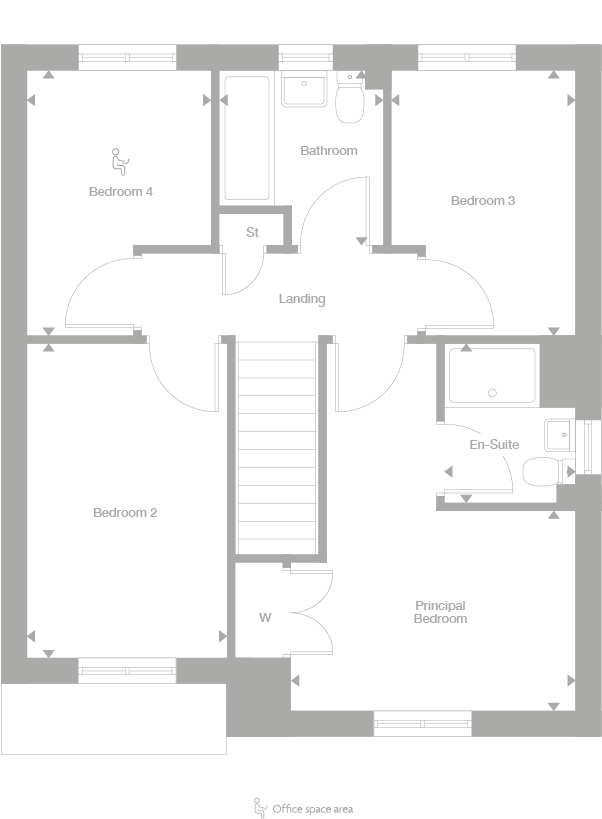 2D floor plan