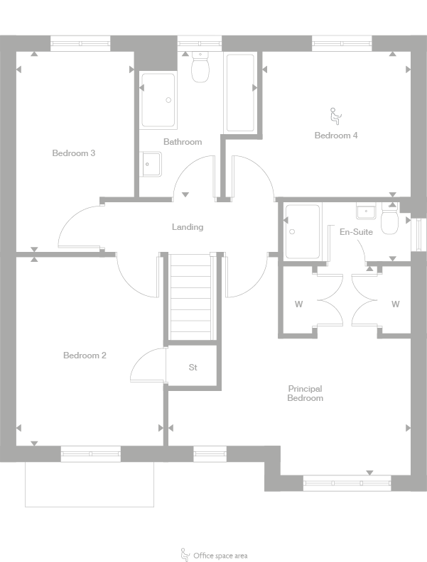 2D floor plan
