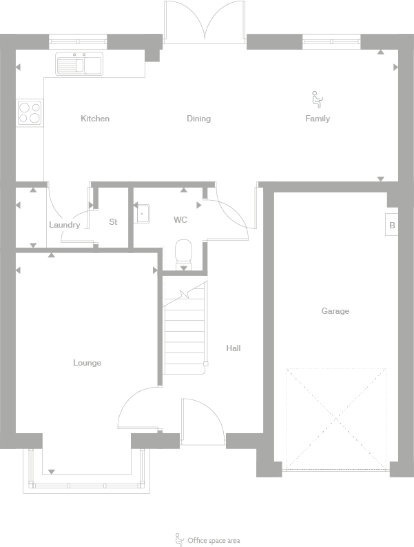 2D floor plan