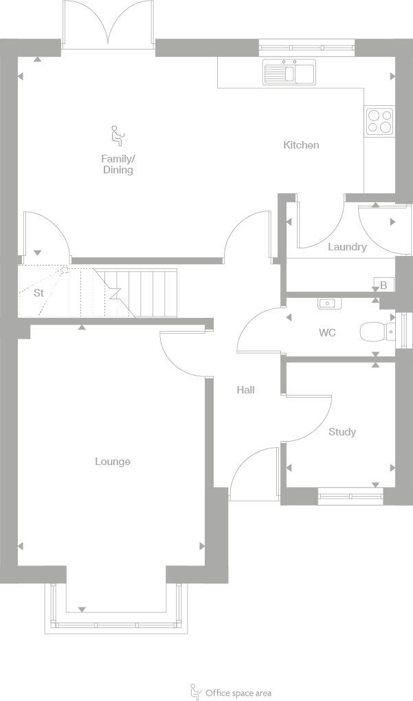 2D floor plan