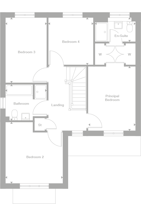 2D floor plan