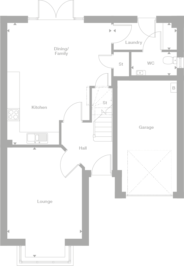 2D floor plan