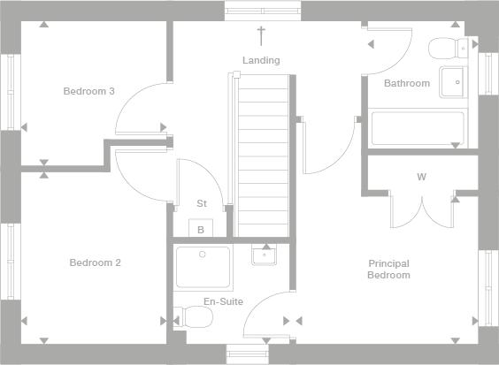2D floor plan