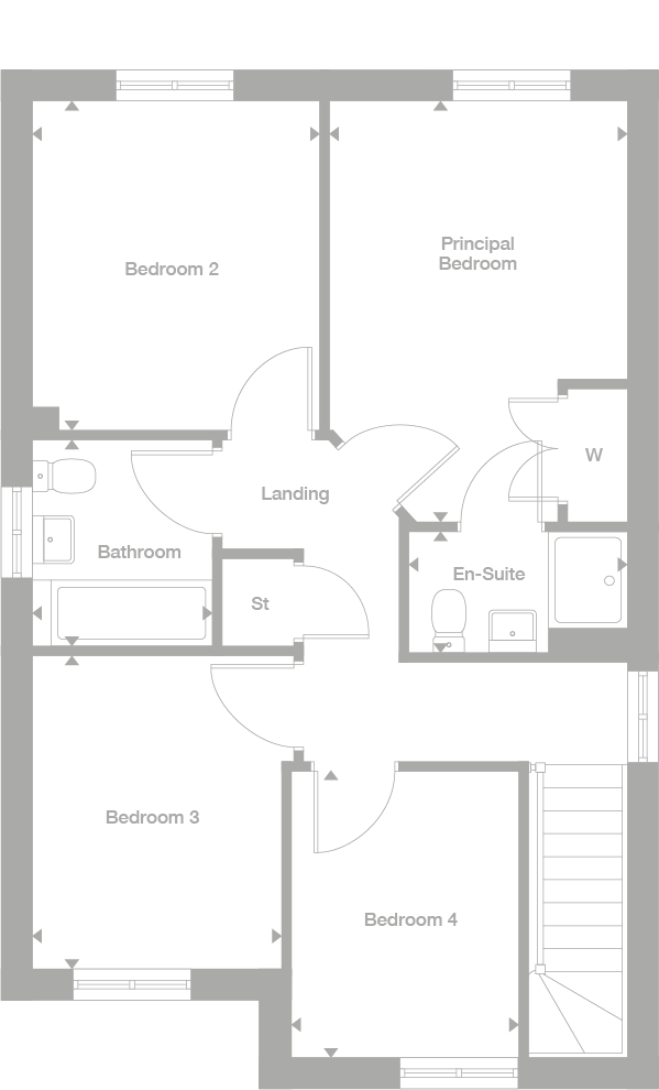 2D floor plan