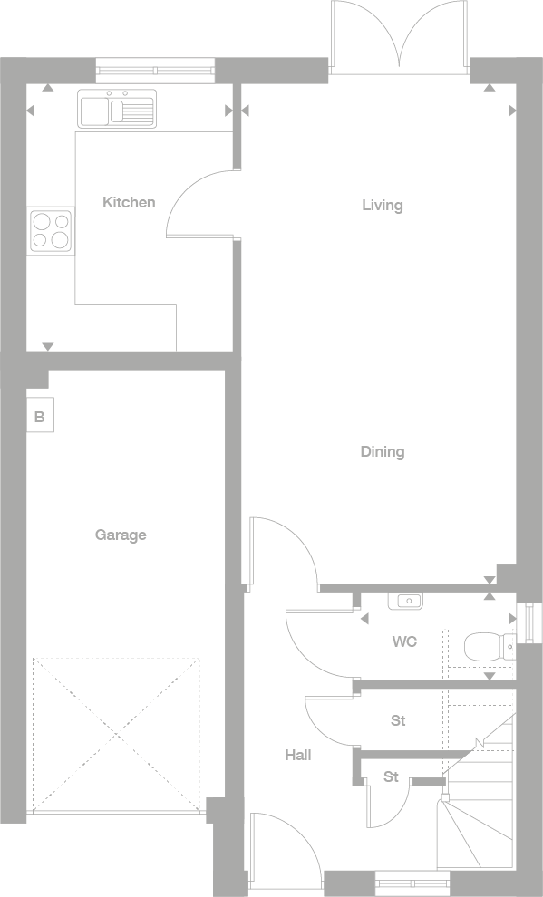 2D floor plan