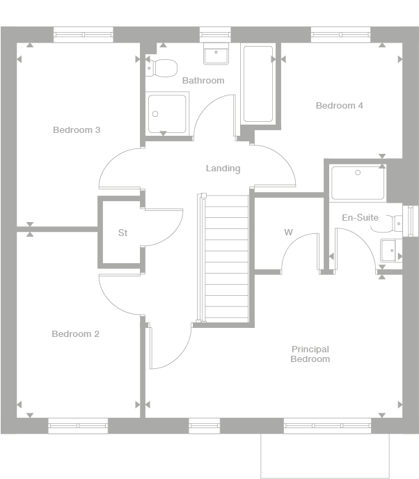 2D floor plan