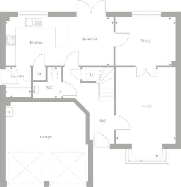 2D floor plan