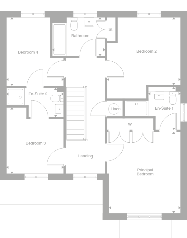 2D floor plan
