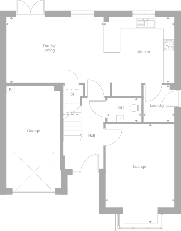 2D floor plan