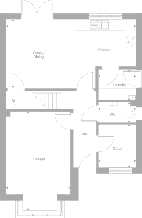 2D floor plan