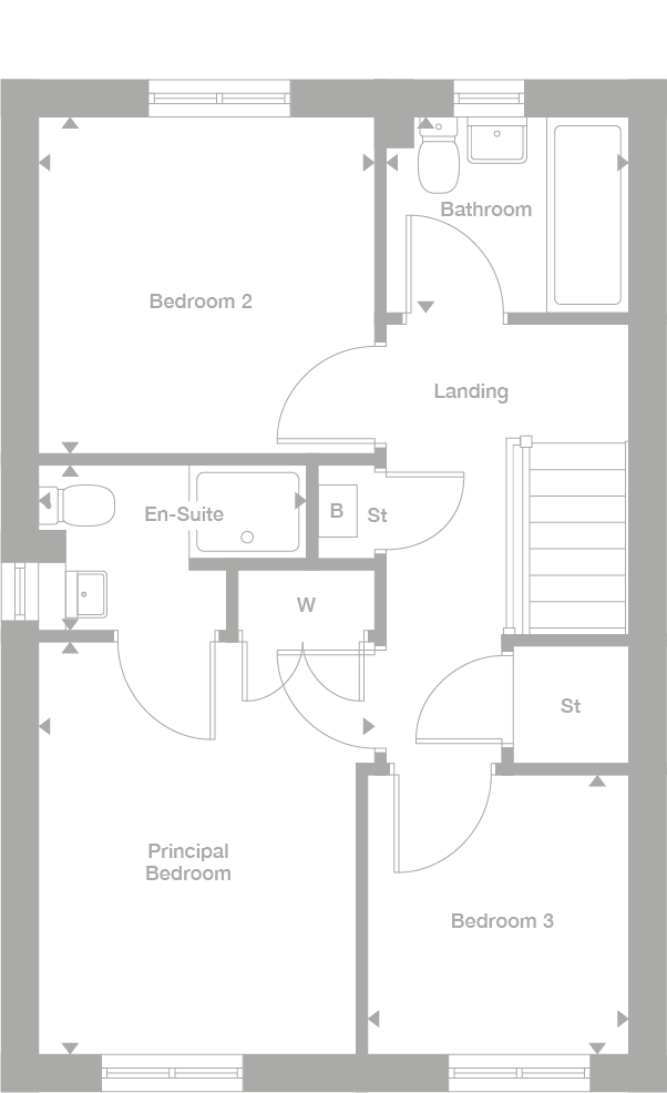 2D floor plan