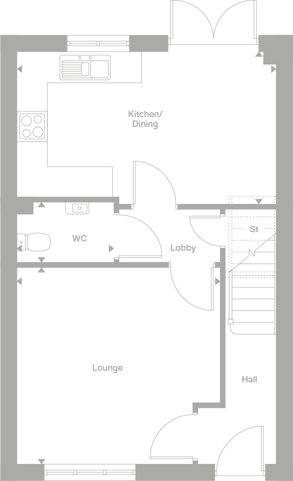 2D floor plan