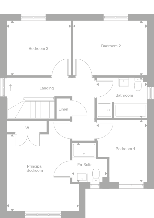 2D floor plan