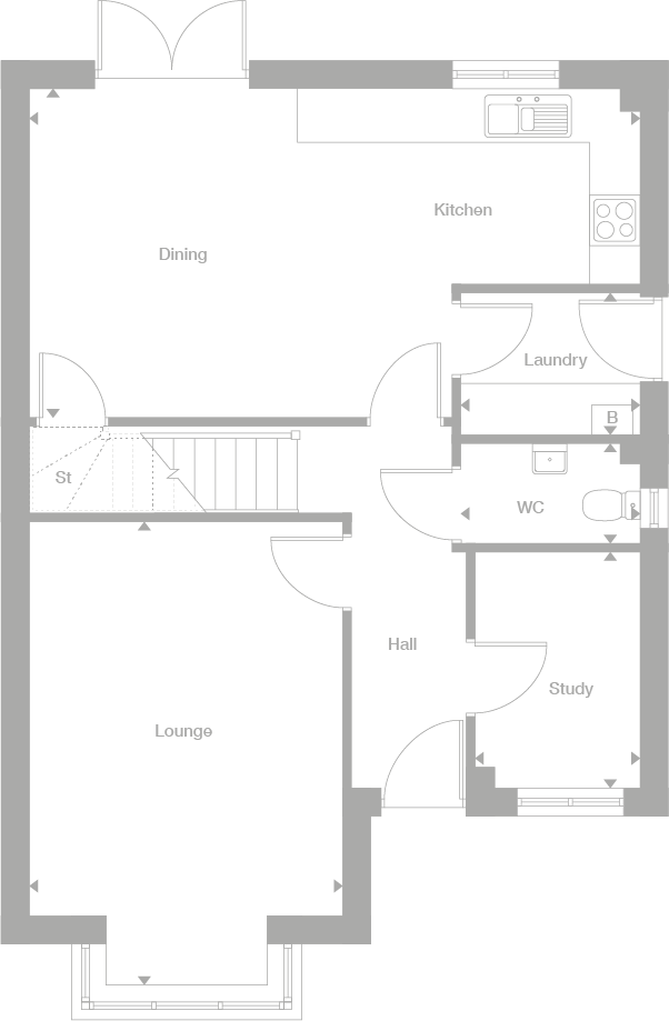 2D floor plan