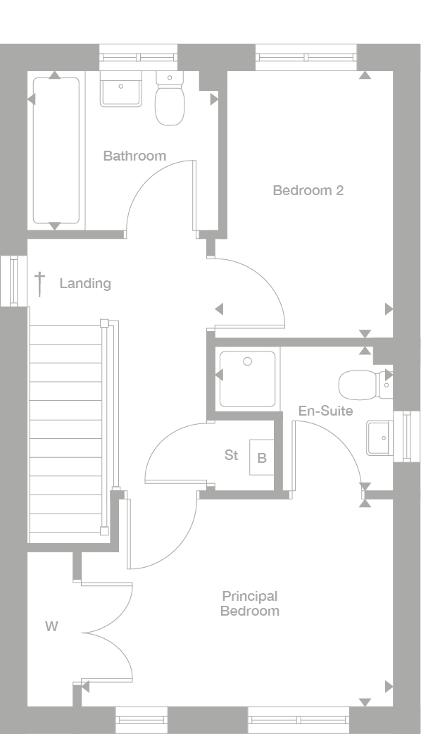 2D floor plan
