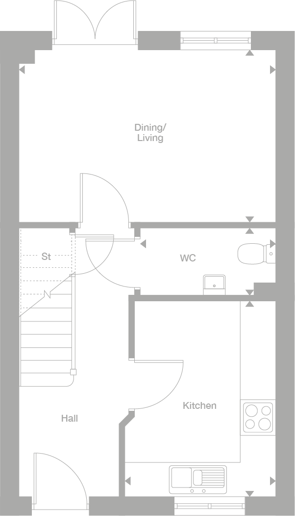 2D floor plan