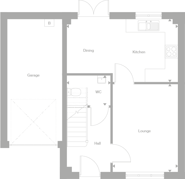2D floor plan