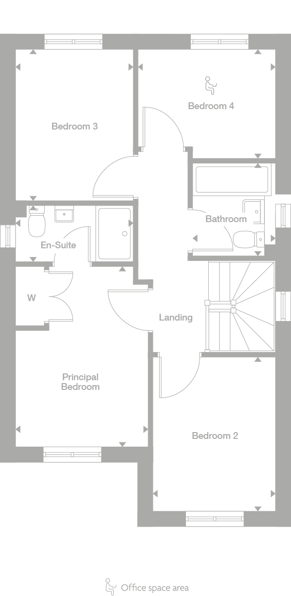 2D floor plan