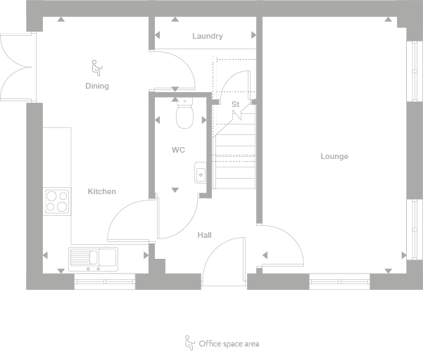 2D floor plan
