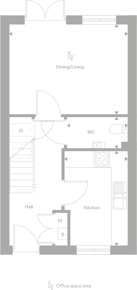 2D floor plan