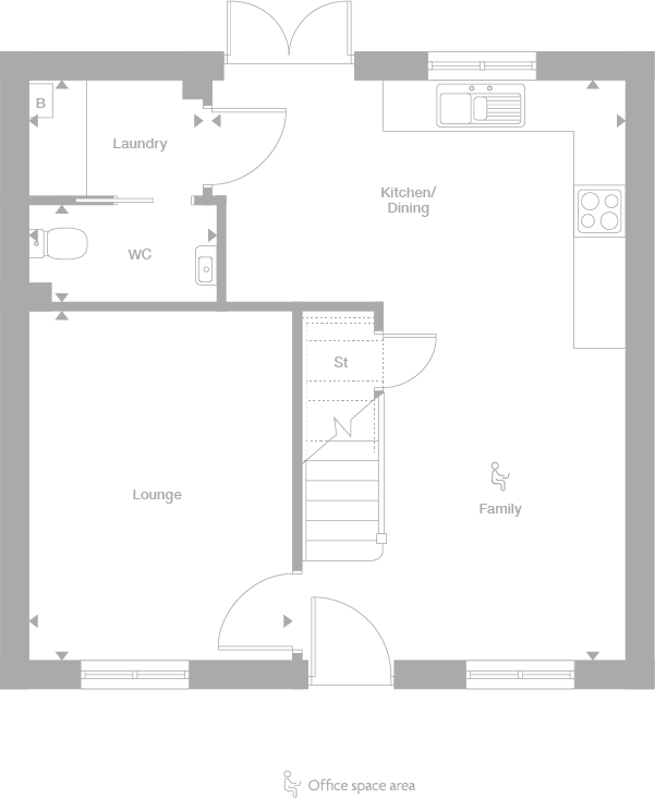 2D floor plan